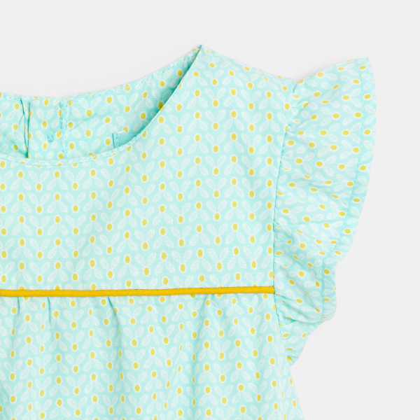 أفرول قصير من الجيرسيه المطبوع